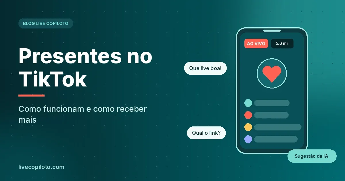 Presentes no TikTok: Como funcionam e como receber mais
