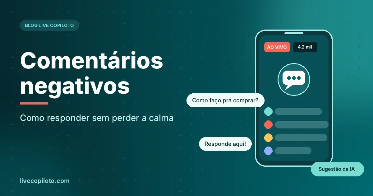 Comentários negativos: Como responder sem perder a calma